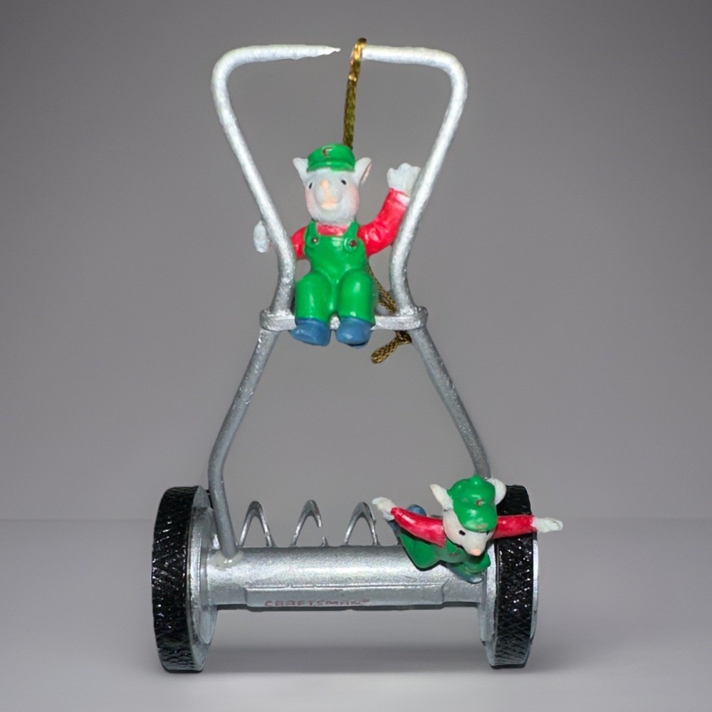 Sears Craftsman Tools Reel Lawn Clipper Christmas Ornament 1992‎